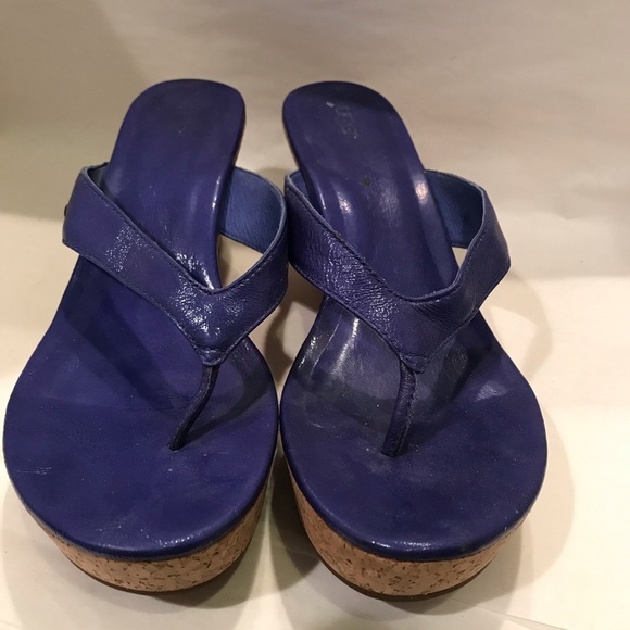 Royal Blue Sandals - Picture 1 of 6